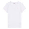 Womens V-Neck T-Shirt in Bright White