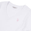 Womens V-Neck T-Shirt in Bright White