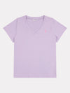 Womens V-Neck T-Shirt in Viola