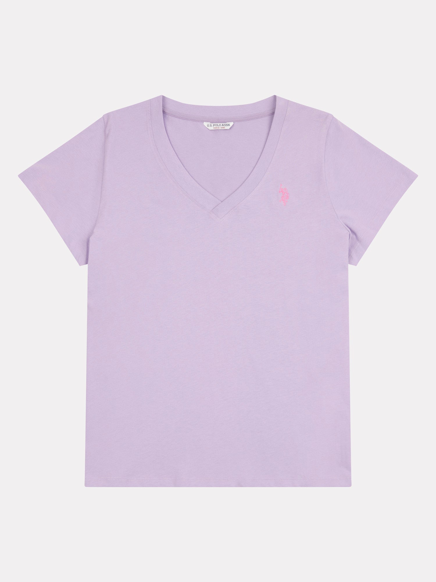 Womens V-Neck T-Shirt in Viola