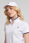 Womens Polo Dress in Bright White