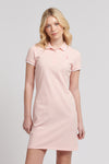 Womens Polo Dress in Crystal Rose