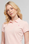 Womens Polo Dress in Crystal Rose