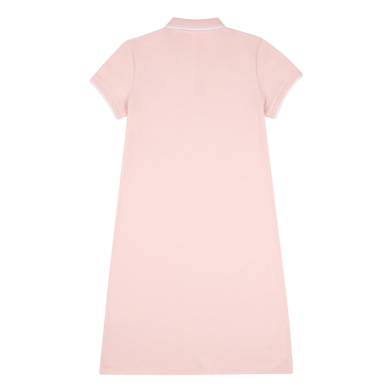 Womens Polo Dress in Crystal Rose