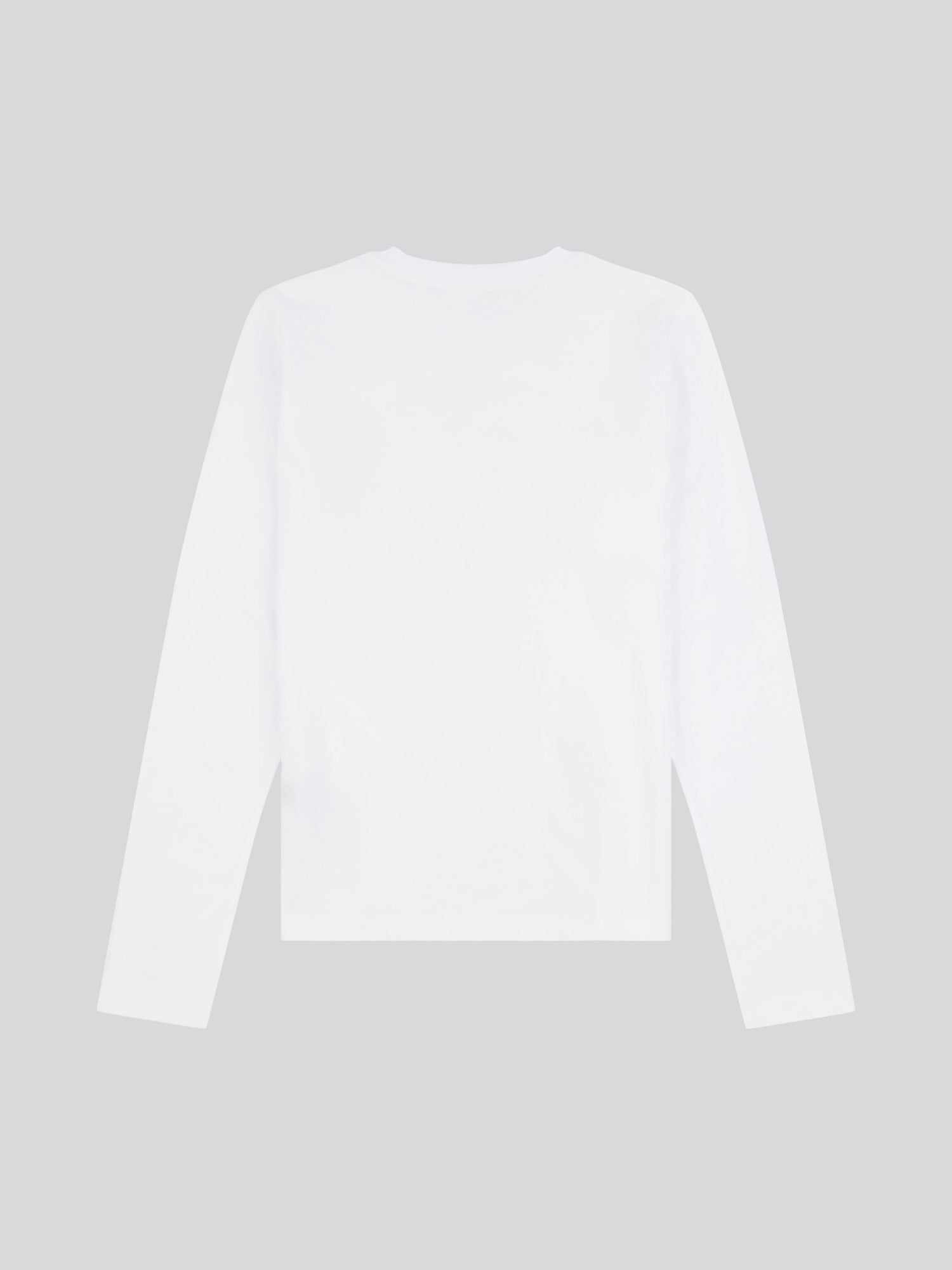 Womens Long Sleeve T-Shirt in Bright White