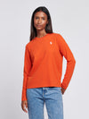 Womens Long Sleeve T-Shirt in Pureed Pumpkin