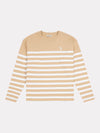 Womens Stripe Long Sleeve T-Shirt in Cuban Sand