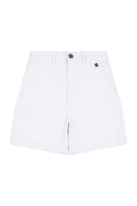 Womens Classic Chino Shorts in Bright White