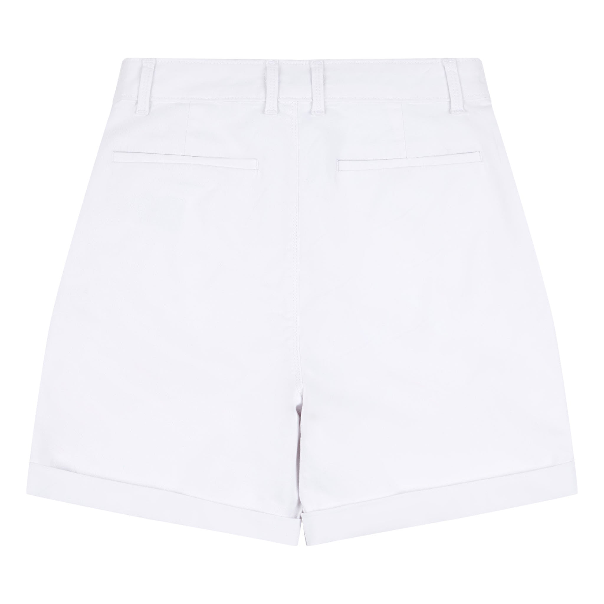 Womens Classic Chino Shorts in Bright White