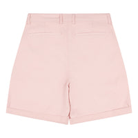 Womens Classic Chino Shorts in Silver Pink