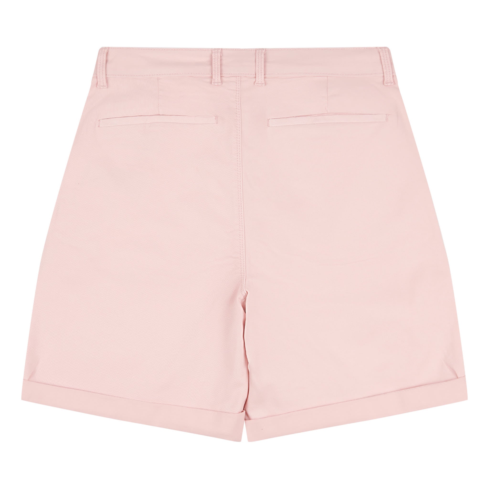 Womens Classic Chino Shorts in Silver Pink