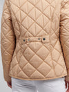 Womens Lightweight Quilted Jacket in Cuban Sand