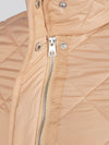 Womens Lightweight Quilted Jacket in Cuban Sand