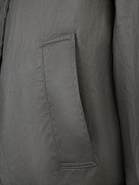 Womens Waxed Cotton Short Parka in Chimera