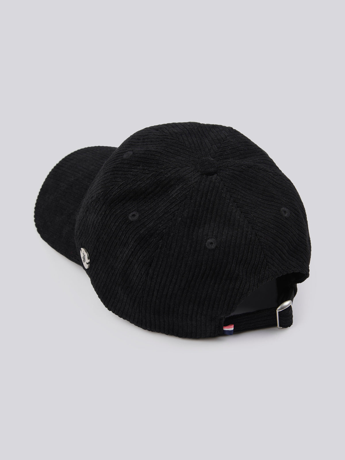 Womens Corduroy Casual Cap in Black