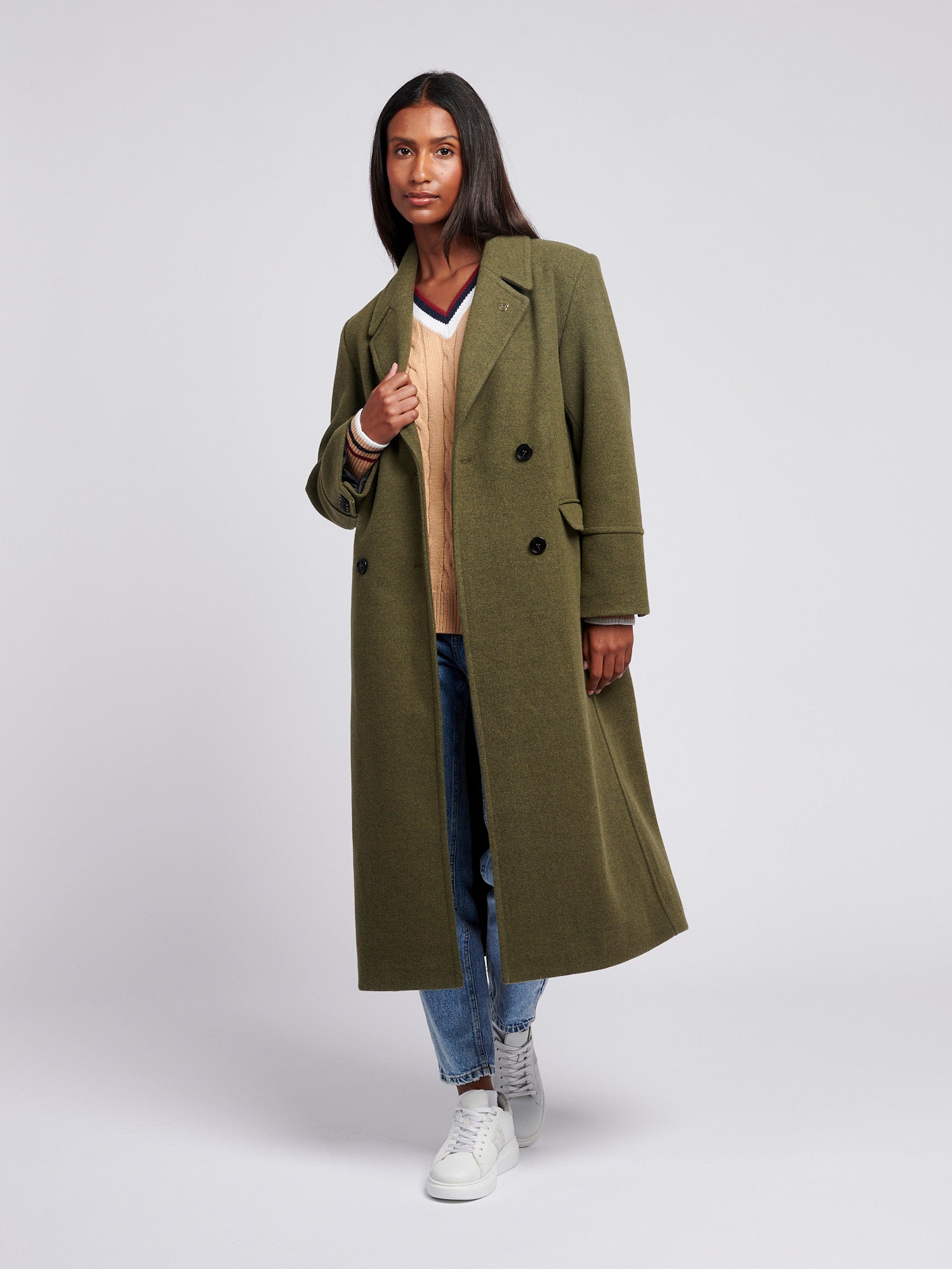 Ladies crombie coat online