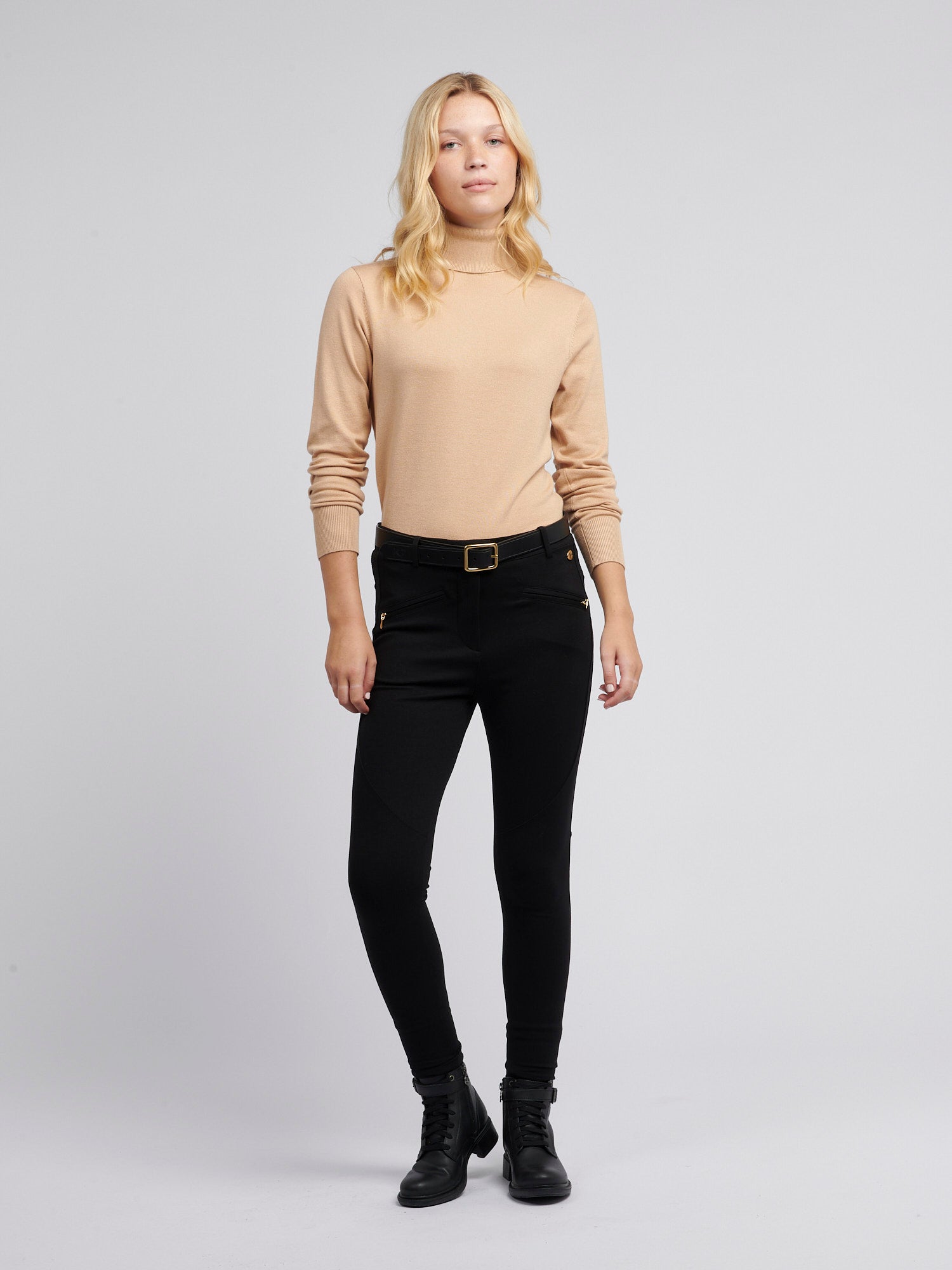 Womens Stretch Contour Formal Jodhpurs in Black