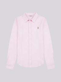 Womens Classic Fit Oxford Shirt in Crystal Rose