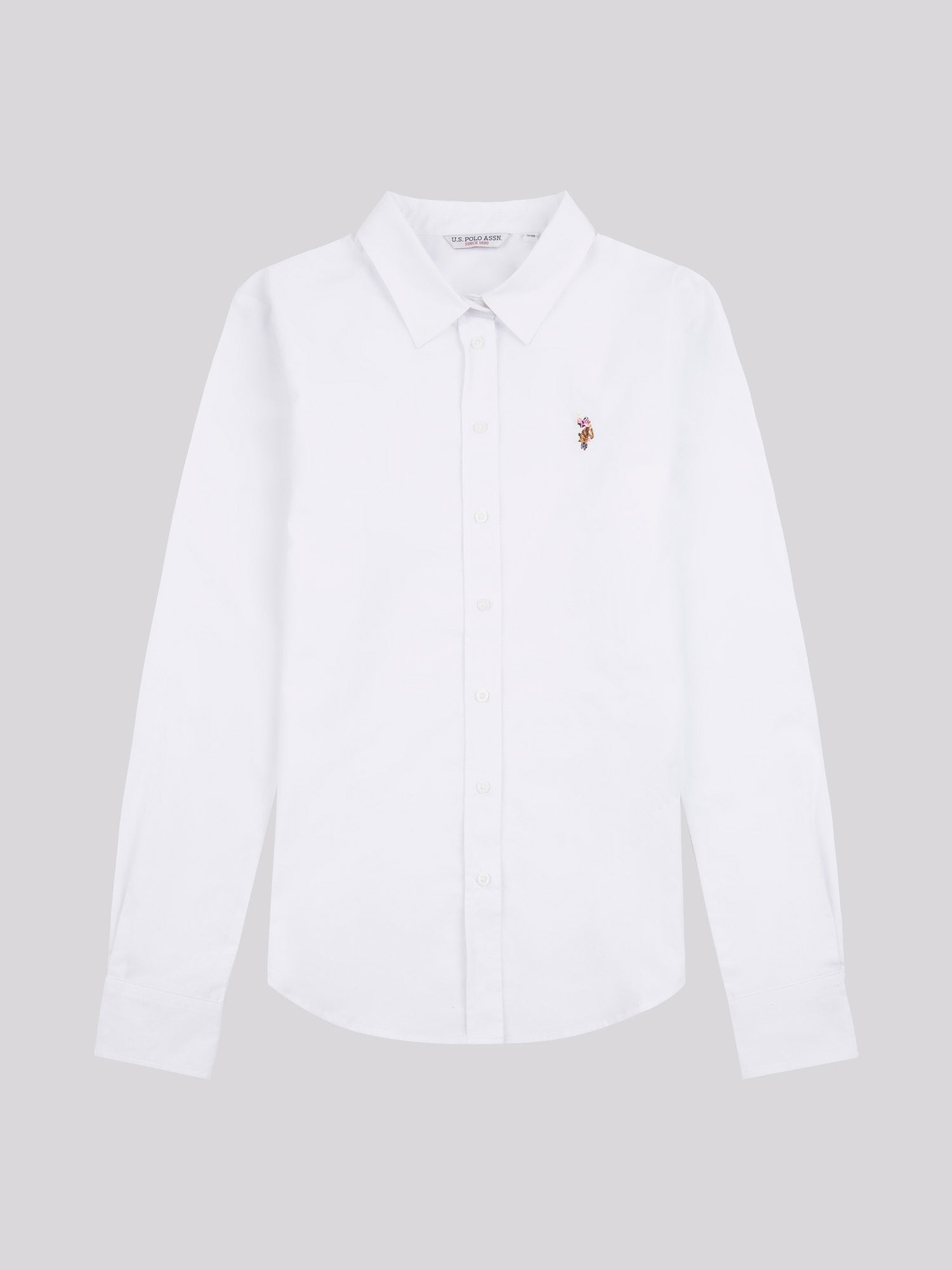 Womens Classic Fit Poplin Shirt in Bright White