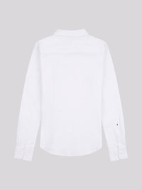 Womens Classic Fit Poplin Shirt in Bright White