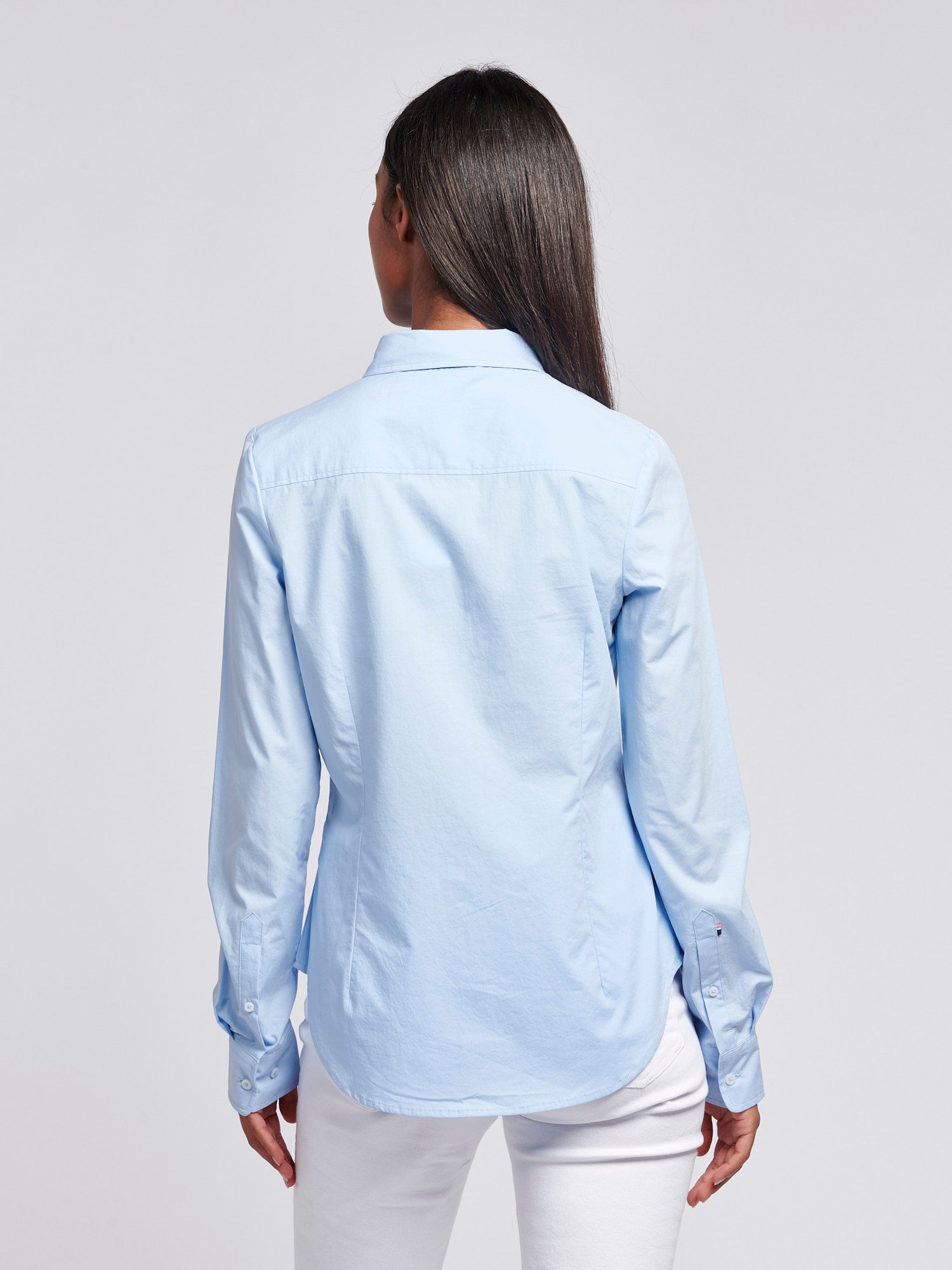 Womens Classic Fit Poplin Shirt in Windsurfer