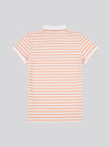 Stripe Polo Shirt Peach Nectar