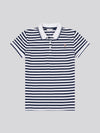 Stripe Polo Shirt Navy Iris