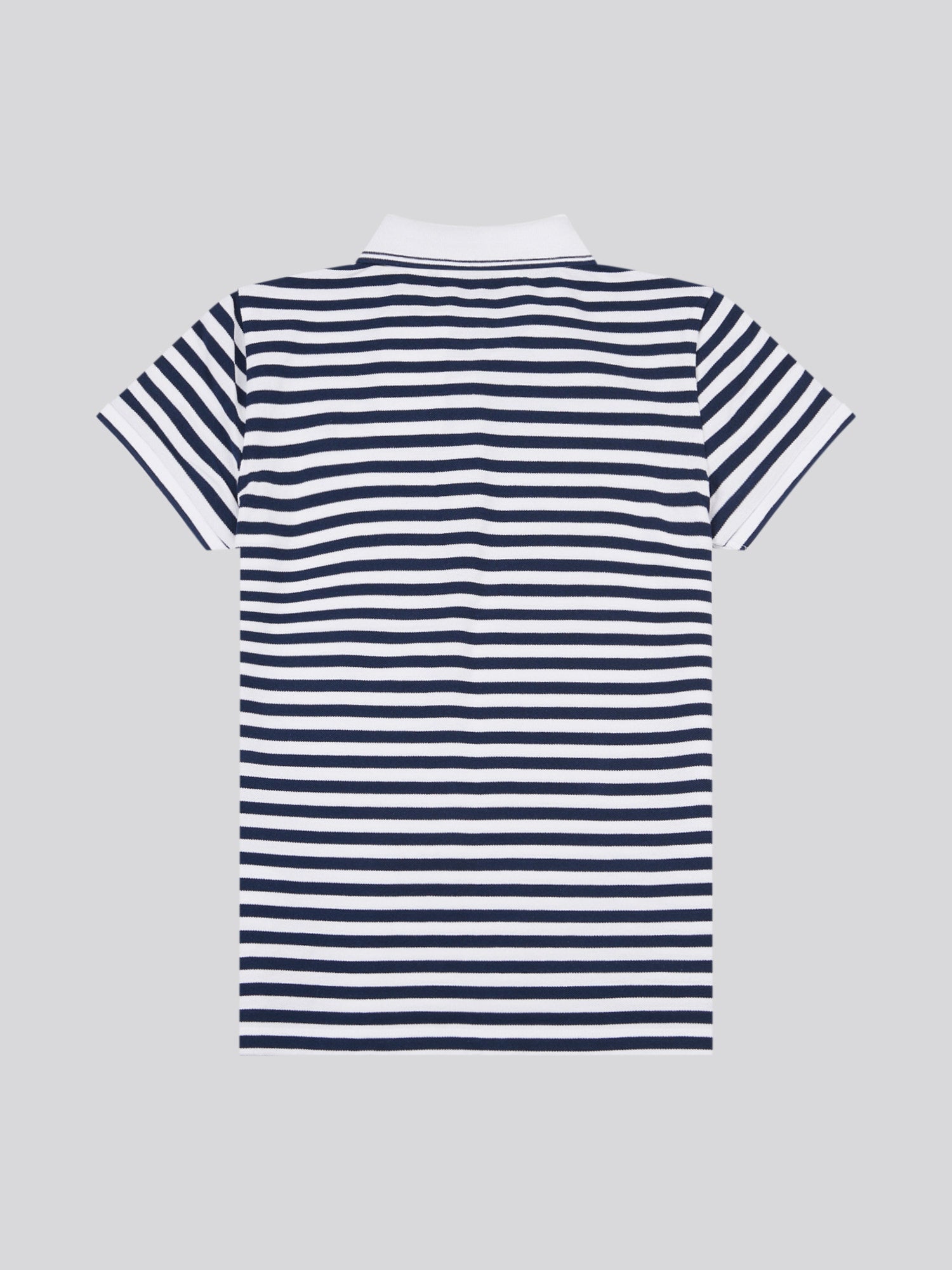 Stripe Polo Shirt Navy Iris