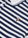 Stripe Polo Shirt Navy Iris