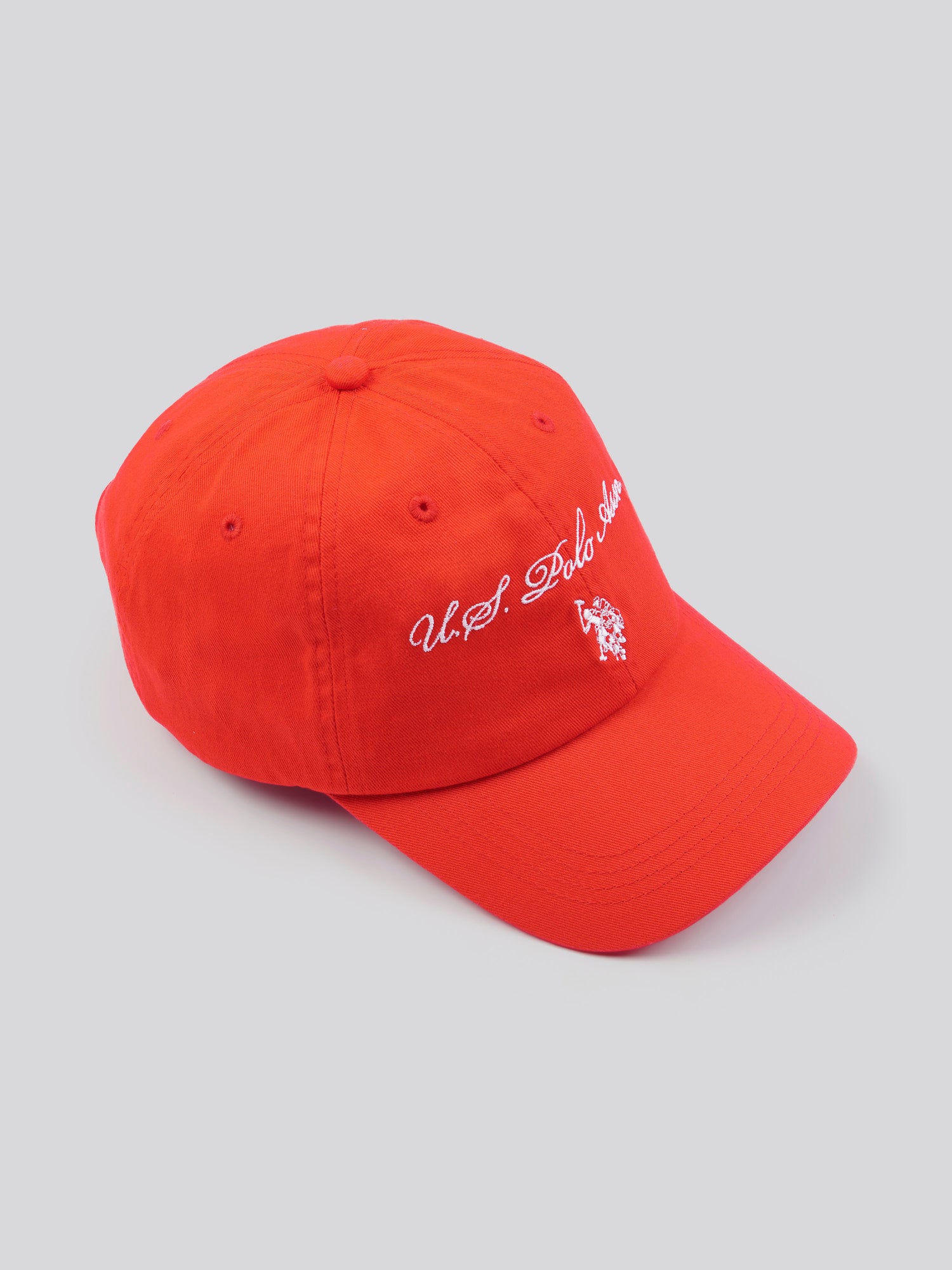 Womens Double Horsemen Premium Graphic Casual Cap in Aura Orange