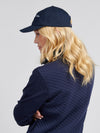 Womens Double Horsemen Premium Graphic Casual Cap in Navy Iris